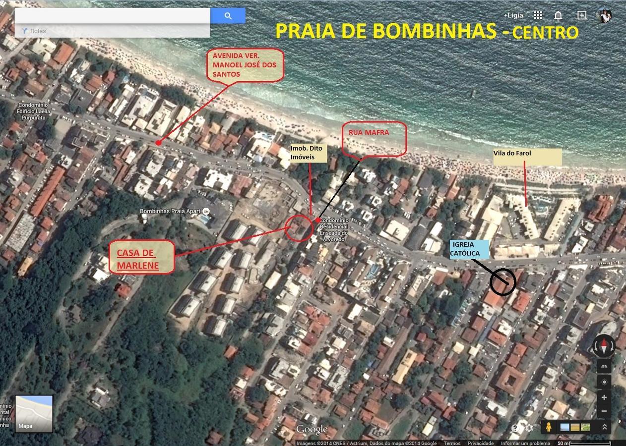 Casa De 2 Quartos No Centro De Bombinhas Exterior photo